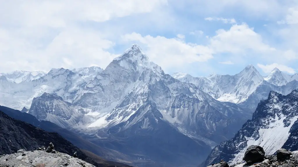 How was the matterhorn created?