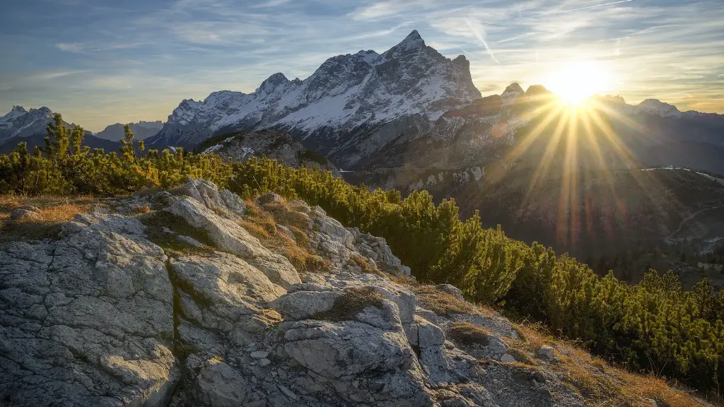 How high is the klein matterhorn?