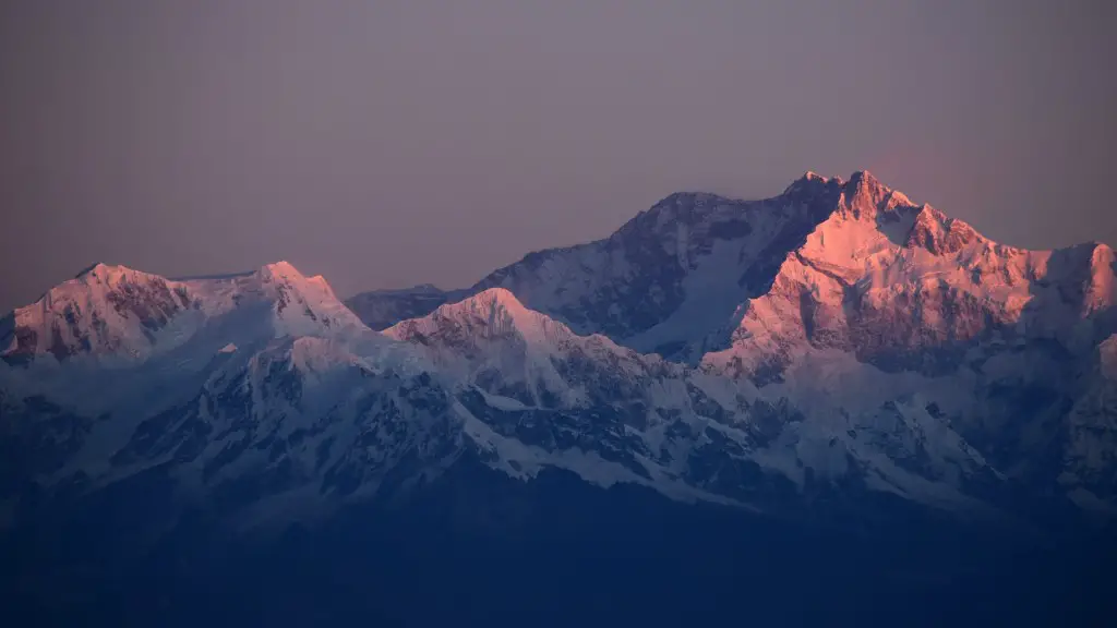 How cold is it on the top of mount everest?