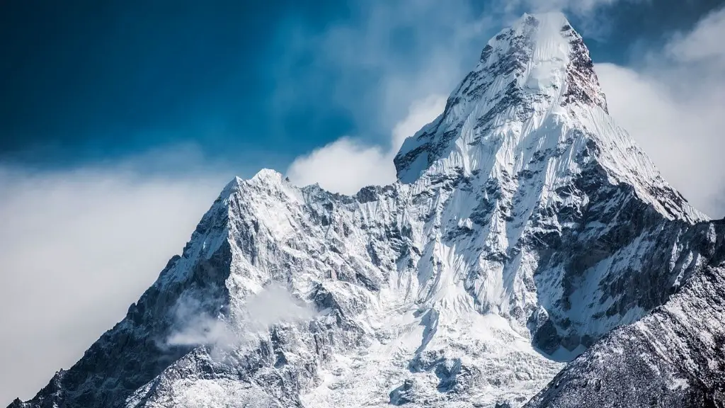 How was the matterhorn formed?