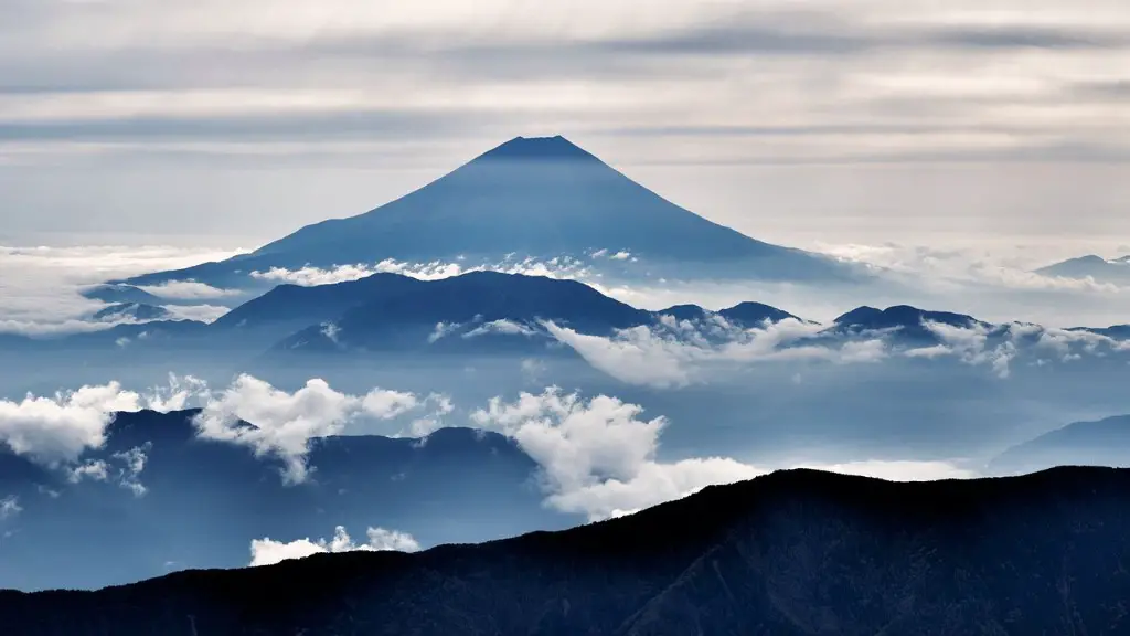 How many eruptions has mount fuji had?