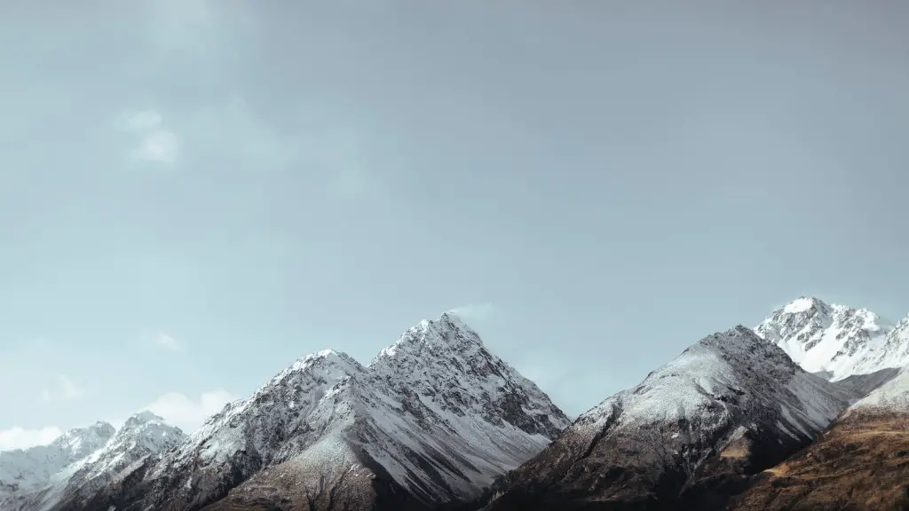 What type of weathering formed the matterhorn?