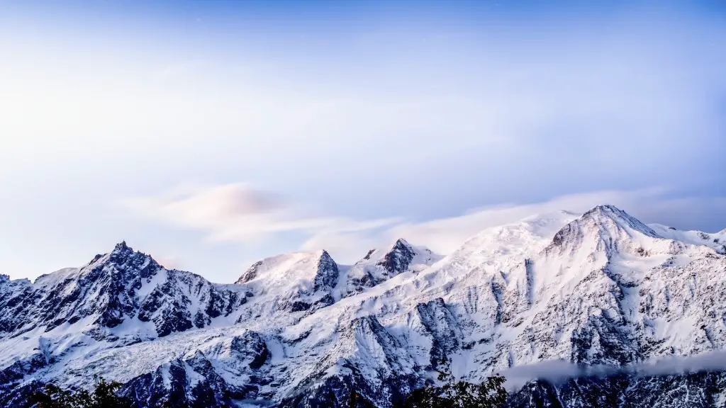 How far away can you see the matterhorn?