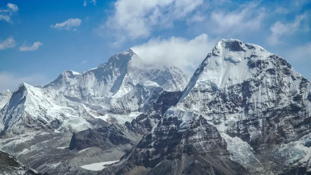 How much is mount everest growing?