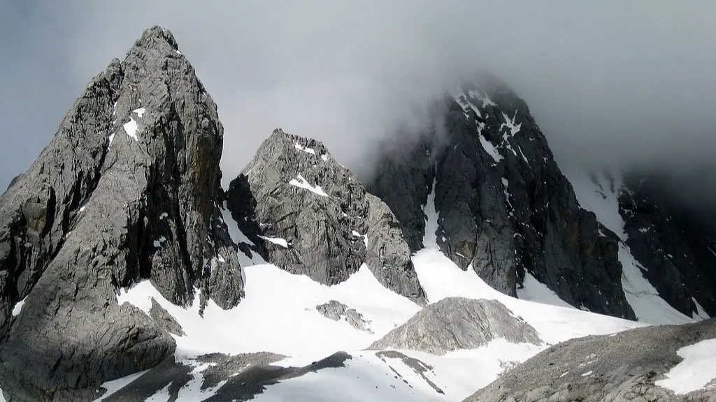 What type of rock is the matterhorn?