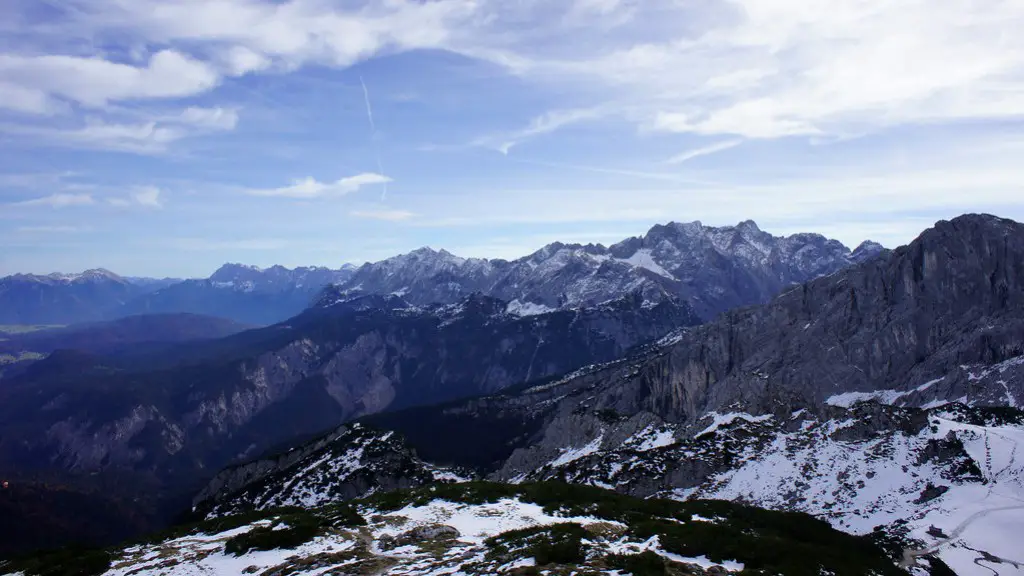 How far away can you see the matterhorn?
