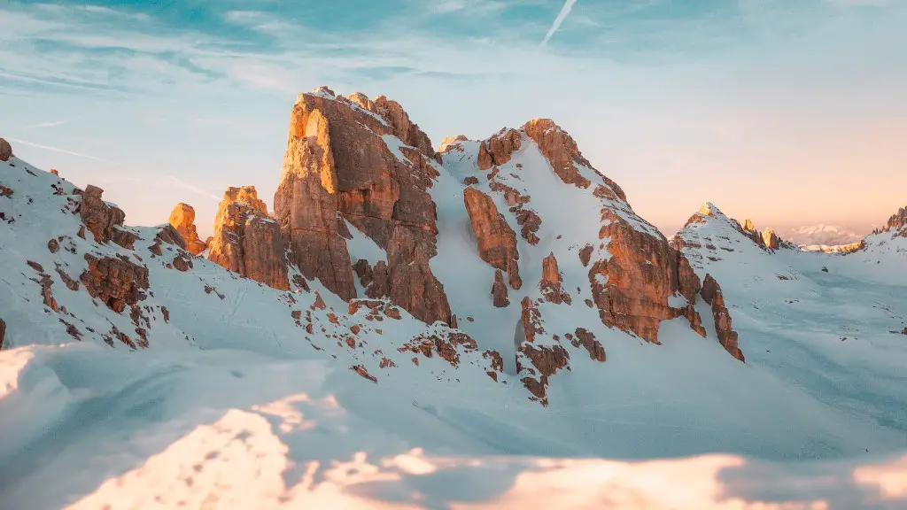 What type of mountain is mount matterhorn?