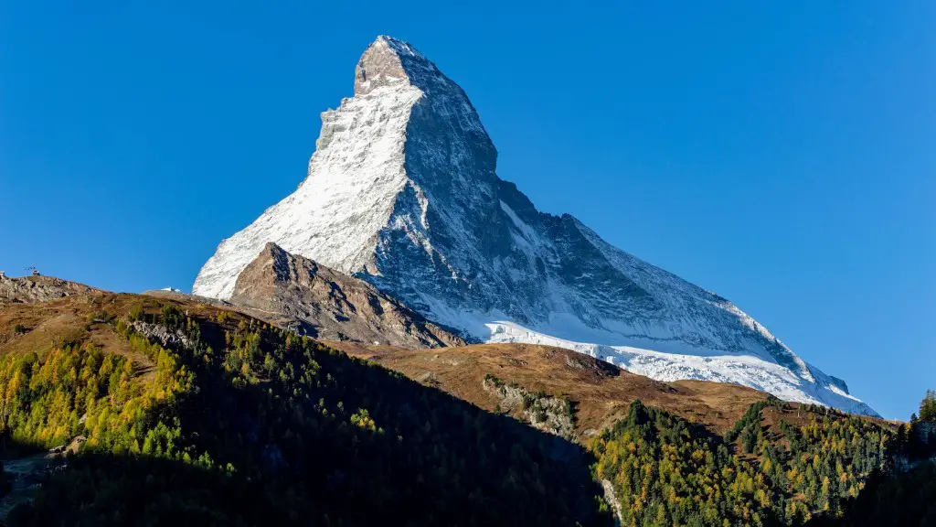 How tall is the matterhorn in switzerland?