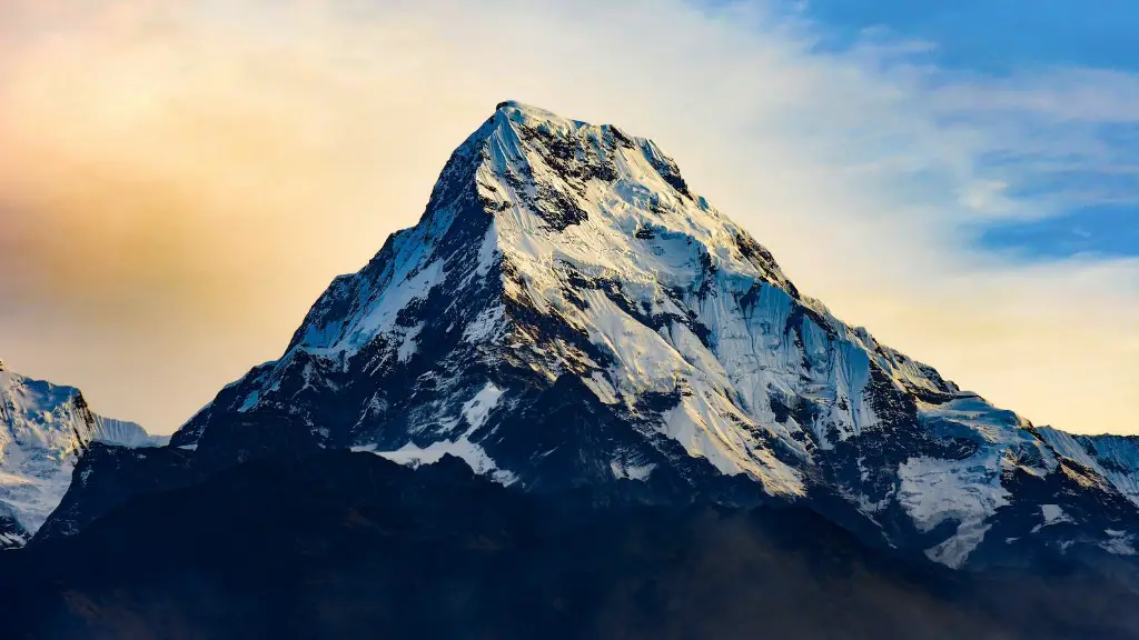 What type of erosion caused the matterhorn?