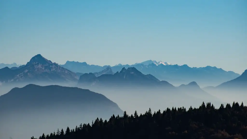 What is the farthest you can see the matterhorn from?