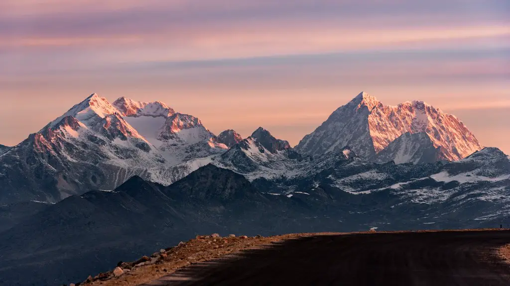 How was the matterhorn formed?