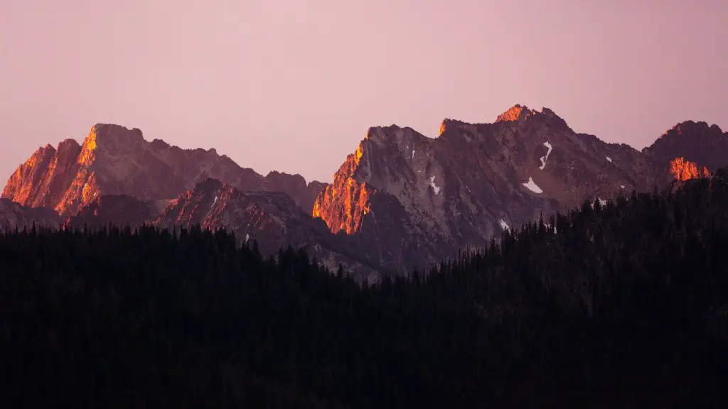 A stylized depiction of the matterhorn?
